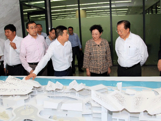 中國旅游集團(tuán)公司張學(xué)武董事長一行 蒞臨三亞國際免稅城視察