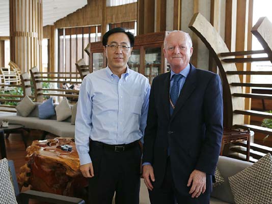 中免集團(tuán)董事長(zhǎng)、總經(jīng)理 彭輝接受穆迪報(bào)道專訪