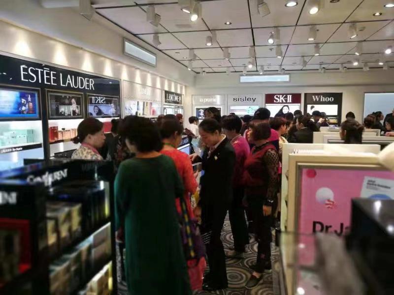 歌詩達郵輪大西洋號中免集團免稅店成功試營業(yè)